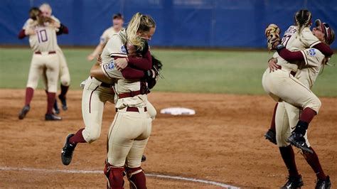 florida state tops washington to win first softball national title nbc 6 south florida