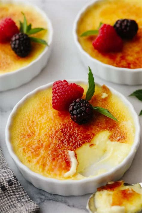 How To Make Easy Creme Brulee Recipe The Recipe Critic