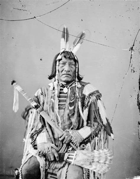 Mato Nunpa Two Bears Lower Yanktonai Chief Native American Indians