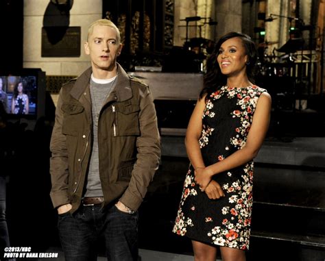 Kerry Washington And Eminem Saturday Night Live