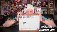 BOX OF HORRORS UNBOXING | January 2017 - YouTube