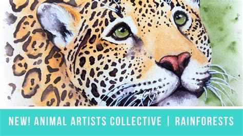Animal Artists Collective Tropical Rainforests Jaguar Portrait Youtube
