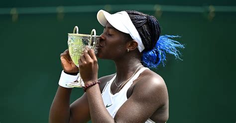 Tennis American Clervie Ngounoue Wins Wimbledon Girl S Singles Title
