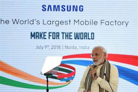 Samsung Opens Worlds Biggest Smartphone Factory In India The Straits