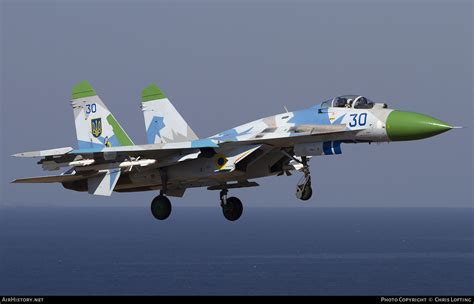 Aircraft Photo Of 30 Blue Sukhoi Su 27s Ukraine Air Force