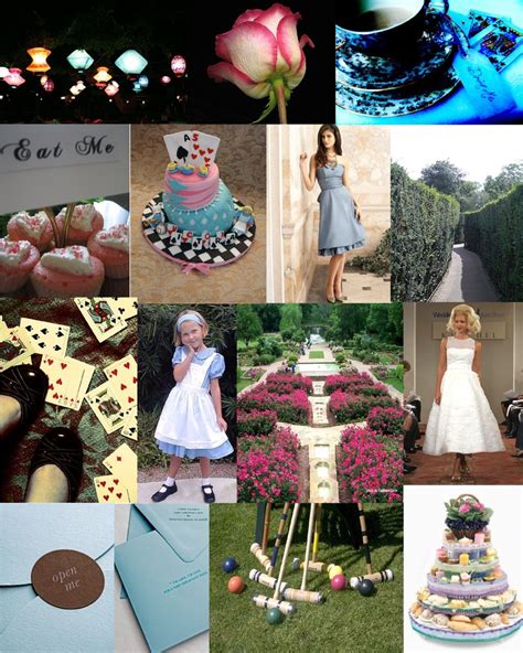 Classic Alice In Wonderland Wedding Ideas
