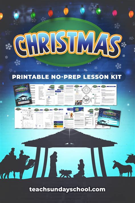 Interactive Christmas Bible Lesson For Kids