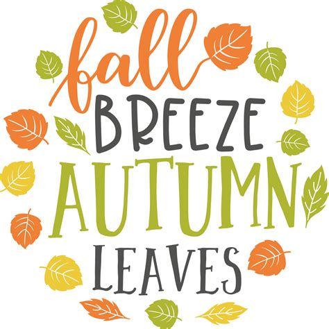 Fall Breeze Autumn Leaves 11155644 Png
