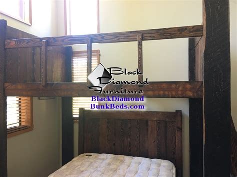 Whether it's used for siblings who share or the bunk beds aren't just for shared bedrooms anymore! Colorado River Custom Bunk Bed