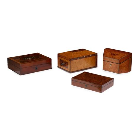 bid now y group of four victorian boxes 19th century november 4 0122 10 00 am gmt