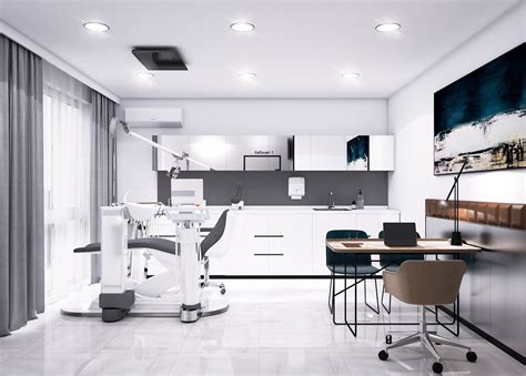 Interior Design Of A Dental Clinic On Behance