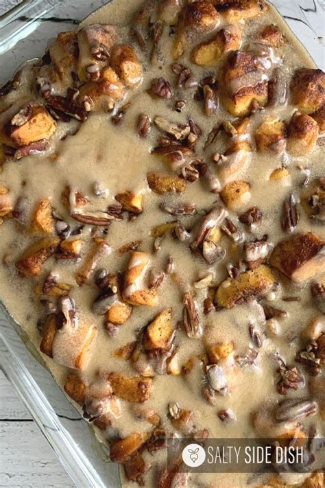 Cinnamon Roll French Toast Casserole Prep Ahead