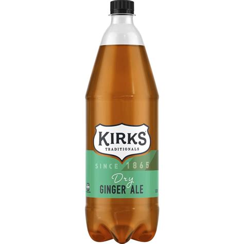 Kirks Drink Dry Ginger Ale Bottle 125l Woolworths