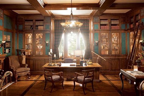 30 Best Traditional Home Office Design Ideas Traditional Home Offices