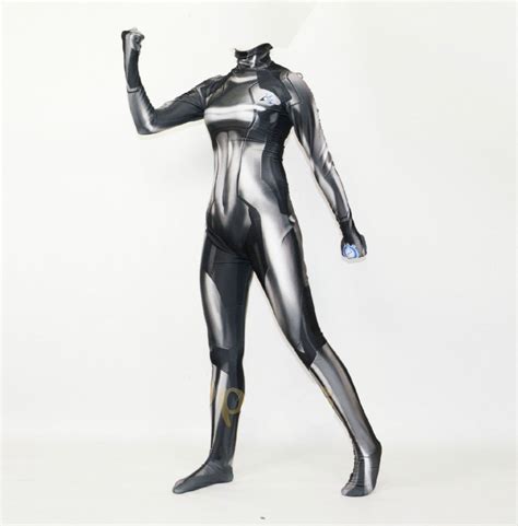 Megatroidandsamus Black Samus Aran Metroid Zero Suit Cosplay Costume