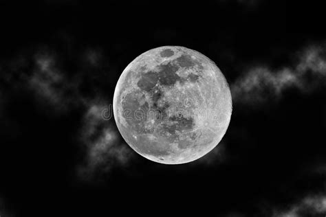 Mystical Full Moon Stock Photo Image Of Astronomy Black 41931574