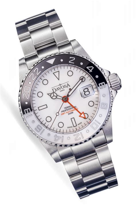 Buy davosa ternos professional gmt online with hushhush's price promise. Zeitjuwel - DAVOSA Ternos Professional GMT Black & White ...