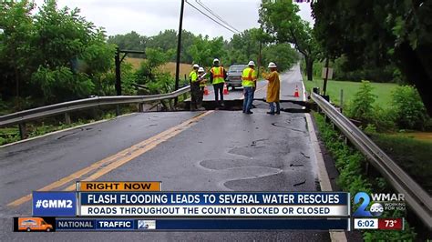 water rescue on york road in cockeysville youtube