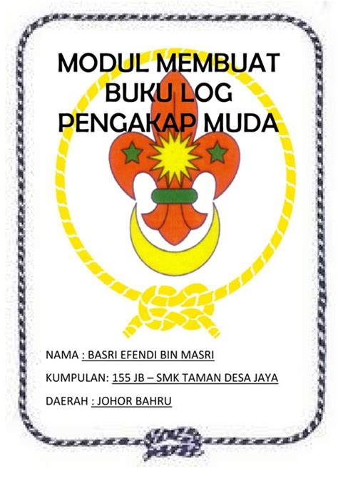 Di dalam buku log ahli pengakap, pemimpin juga boleh mencatat komen terhadap penulisan serta memberikan pengesahan terhadap ujian yang diambil oleh ahli pengakap tersebut. FlipSnack - BUKU LOG LENCANA USAHA by Basri Bsr