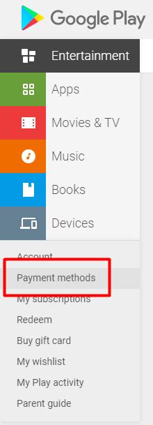 Your credit card, additional information on the card features, and terms of the account will be refer to the consumer credit card customer agreement and disclosure statement for details. How to update/edit credit card information on Google Play - Product Madness Support Center