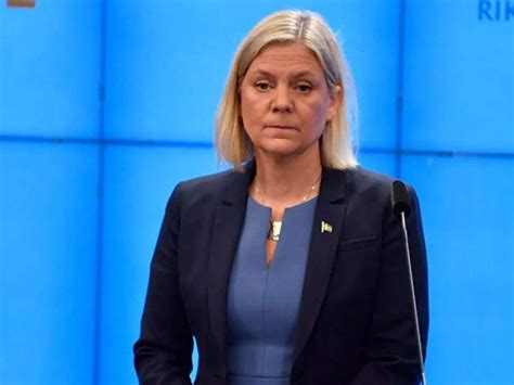 Magdalena Andersson Swedens First Female Prime Minister Achieved The
