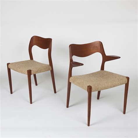 Set Of 6 Niels Moller 71 Dining Chairs Sold At City Issue Atlanta