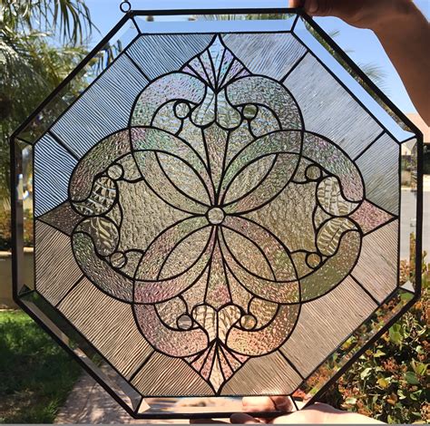 4.6 out of 5 stars 397. Octagon "Windsor" Beautiful Clear Textured Leaded Stained ...