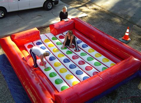 Giant Commercial Rental Game Inflatable Twister Mat Inflatable Twister