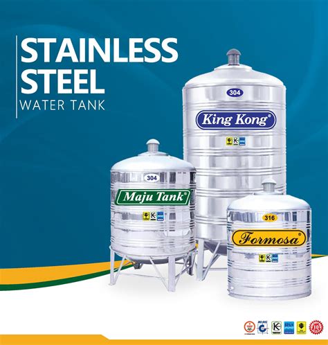 King Kong Hs230 2300 Liters Stainless Steel Water Tank Selangor