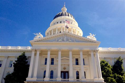 Free Stock Photo of Front of State Capitol Government Building