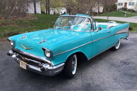 20 Years Owned 1957 Chevrolet Bel Air Convertible For Sale On Bat