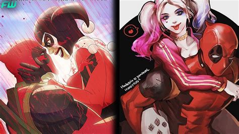 10 Fan Art Of Deadpool And Harley Quinn That Are Too