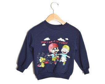 Tommy was still screaming and crying out of pain as they put tommy in the ambulance as didi, holding dil, went with the ambulance while stu. 90s Rugrats Sweatshirt Kids Youth Boys Size 5 Navy Blue ...