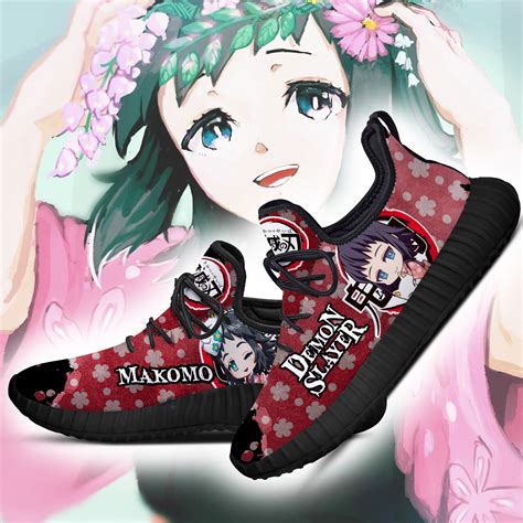 Makomo Reze Shoes Demon Slayer Anime Sneakers Fan T Idea Dss0611