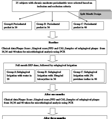 Figure 1 From Comparison Of The Efficacy Of Subgingival Irrigation With