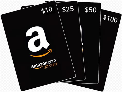 Set Of 10 25 50 100 Amazon T Cards Citypng