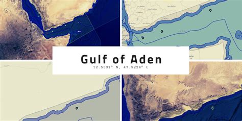 Map Of Persian Gulf And Gulf Of Aden