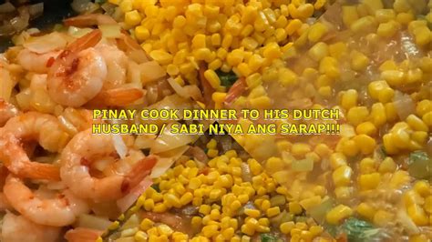 Hipon Na May Maishow To Cook Shrimps With Corn And Vegetablesfilipina