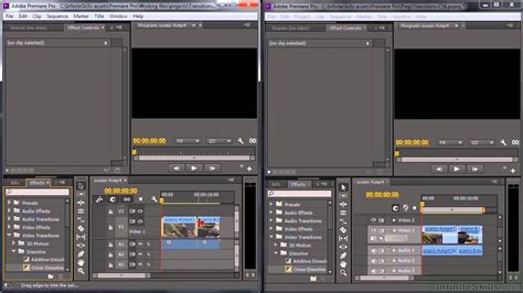 13 clean and modern transitions with customizable colors. Adobe Premiere Pro CC Tutorial | Comparing CS6 And CC ...