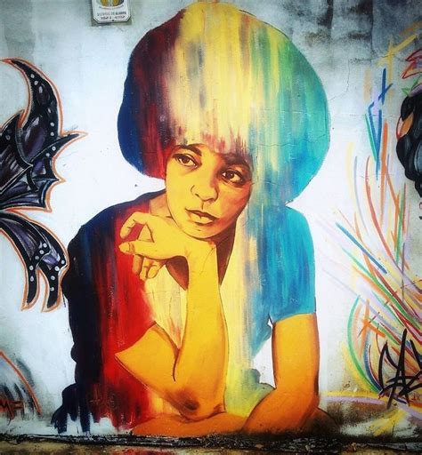 Marcos Cal Street Art Street Art Female Art African Artwork