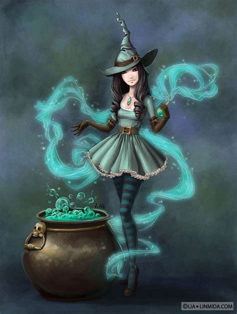 Pin By Melissa On Linmida Fantasy Witch Witch Drawing Beautiful Witch