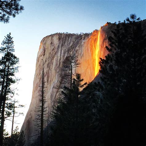 Yosemite Firefall Breathtaking Photographs Capture