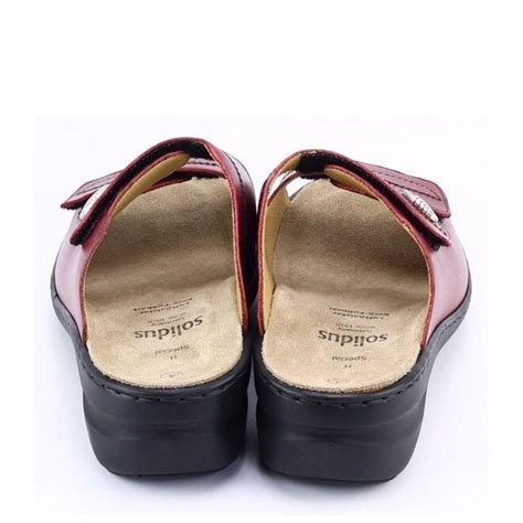 Solidus 21104 Rood Dames Slippers Theo Jansen Schoenen