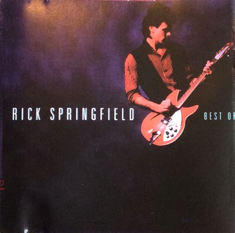 Rick Springfield Best Of 1996 Cd Discogs