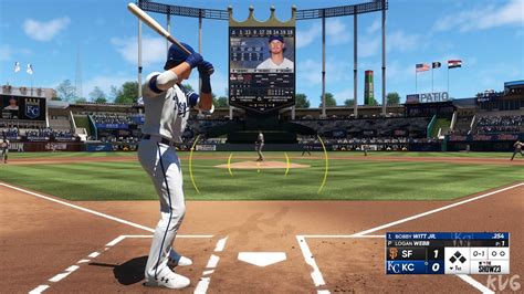 MLB The Show 23 San Francisco Giants Vs Kansas City Royals Gameplay