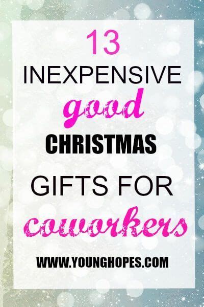 Inexpensive Good Christmas Gifts For Coworkers Employee