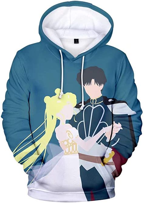 Adult Kids Sailor Moon Anime Hoodie Unisex Japanese Anime Sweatshirts