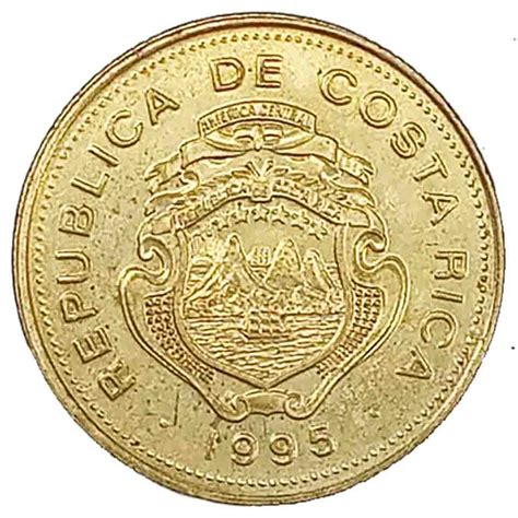 25 Colones Moneda De Costa Rica 1995 LÍnea Comercial EstratÉgica 2024