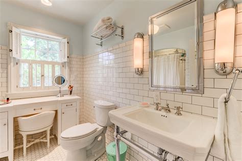 In the late 1940s and into the 1950s, higher. 1940's Farmhouse in the City - Farmhouse - Bathroom - Columbus