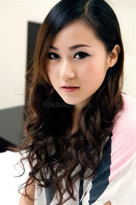 Beautiful Chinese Girl Stock Photo Image Of Seductive